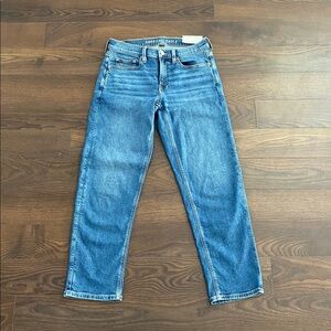 New American Eagle Outfitters Classic Blue Straight Stretch 90’s Jeans